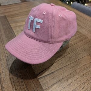Teddy Fresh Pink Hat with TF Embroidery